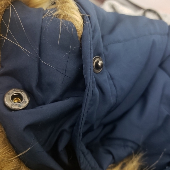 Love Tree Navy Blue Puffer Vest Size Large - Picture 2 of 5